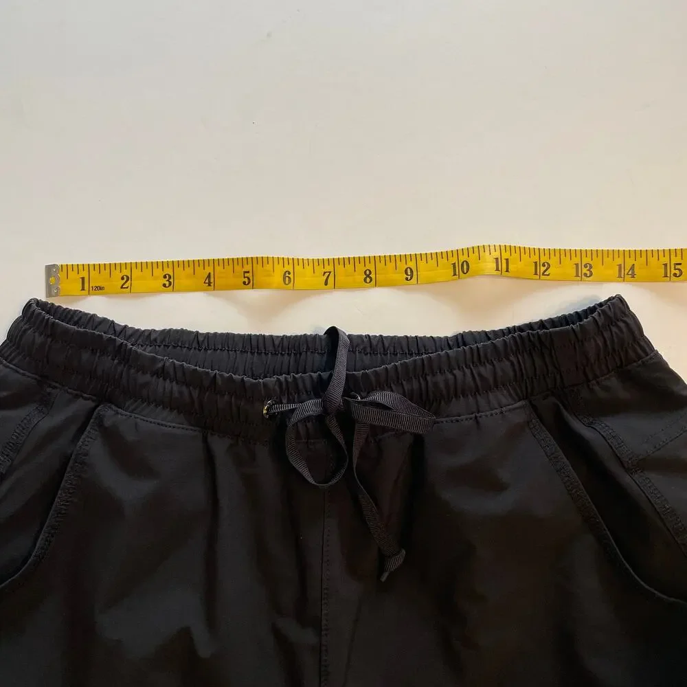 Eddie Bauer Flexion Polar Lined Pants Womens Size 8 Black Waterproof Gorpcore - Picture 10 of 12